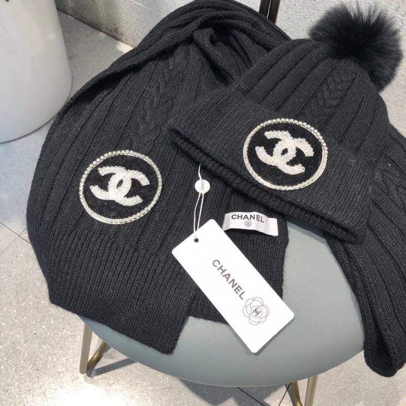 Chanel Caps Scarfs